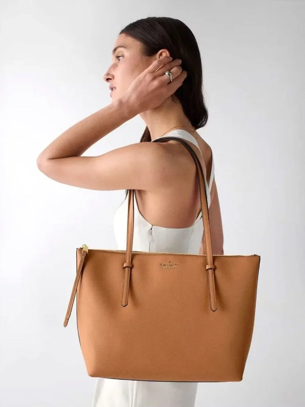 Kate Spade Women’s All Day Leather Tote Bag - Bungalow